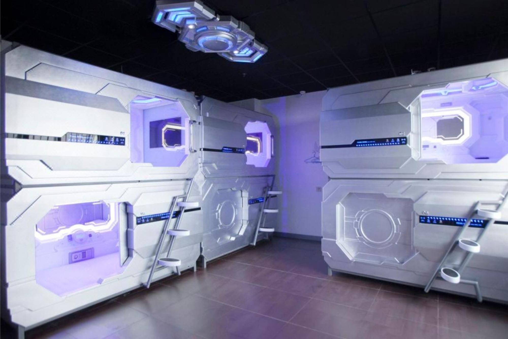 Zhuhai Dreamers Capsule Hotel Exteriér fotografie